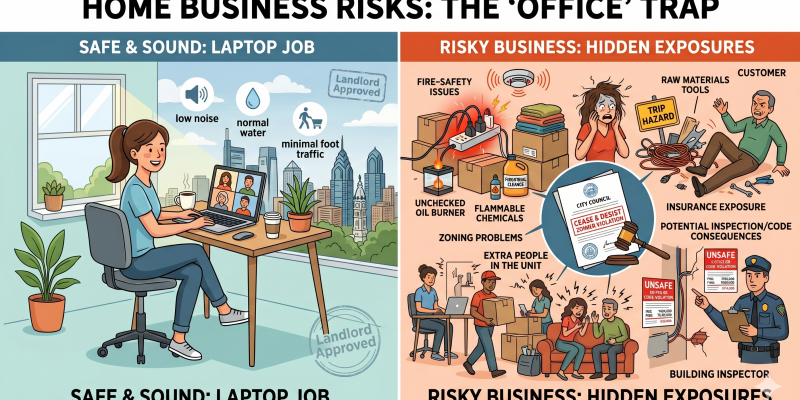 Tenant home business risk